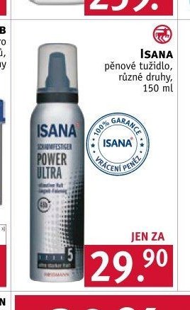 Isana pěnové tužidlo