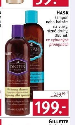 Hask šampon nebo balzám
