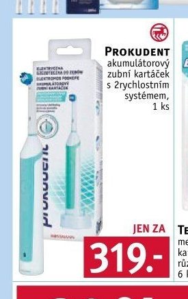 PROKUDENT akumulátorový zubní kartáček