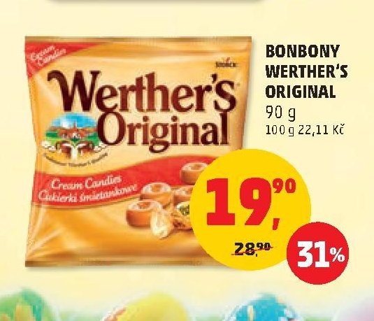 BONBONY WERTHER'S ORIGINAL