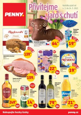aktuální leták Penny Market 4.3.2021-24.3.2021