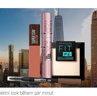 Maybelline make-up a řasenka
