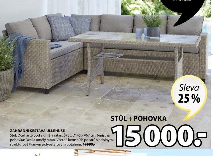 ZAHRADNÍ SESTAVA ULLEHUSE