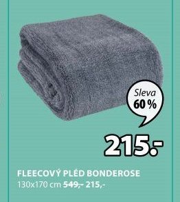 FLEECOVÝ PLÉD BONDEROSE