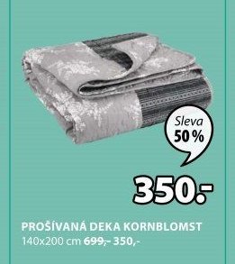 PROŠÍVANÁ DEKA KORNBLOMST