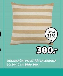 DEKORAČNÍ POLŠTÁŘ VALERIANA