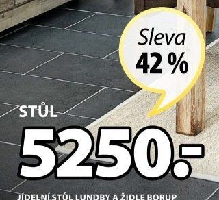 Jídelní stůl LUNDBY