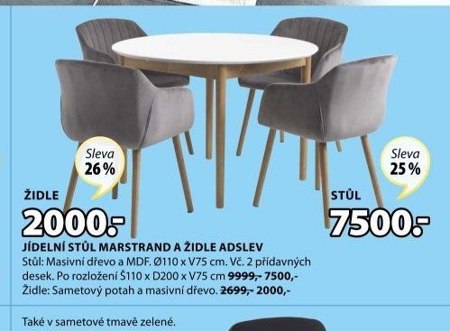Jídelní stůl MARSTRAND