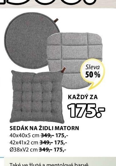 Sedák na židli MATORN
