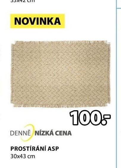 Prostírání ASP
