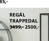 Regál TRAPPEDAL