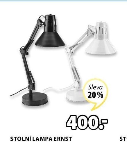 Stolní lampa ERNST
