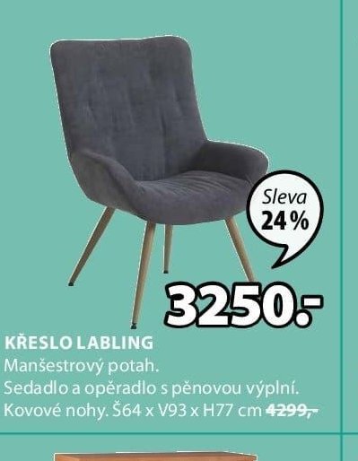 KŘESLO LABLING