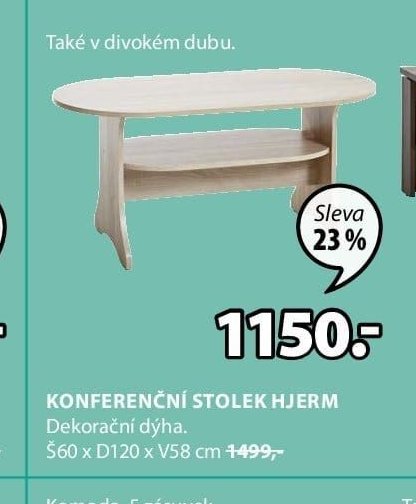 KONFERENČNÍ STOLEK HJERM