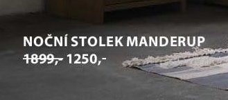 NOČNÍ STOLEK MANDERUP