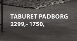 TABURET PADBORG