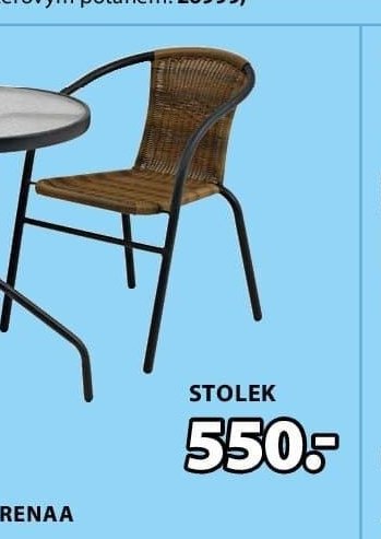 BALKONOVÝ STOLEK BLOKHUS
