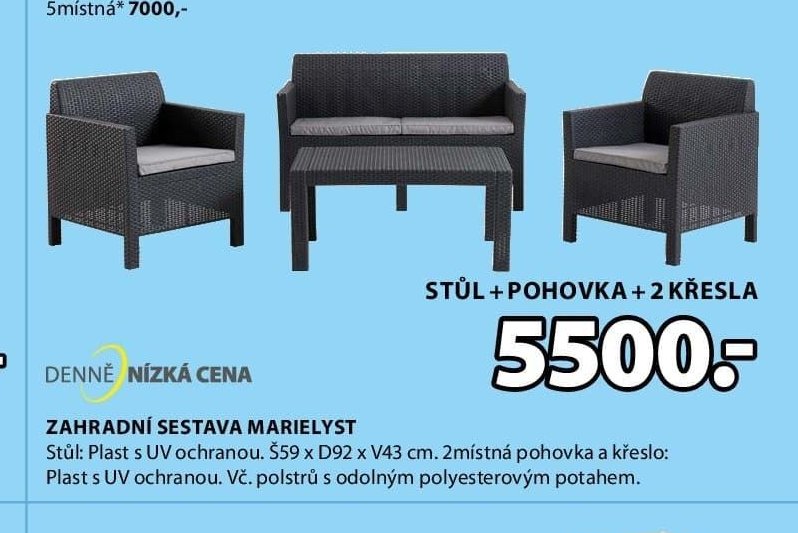 ZAHRADNÍ SESTAVA MARIELYST