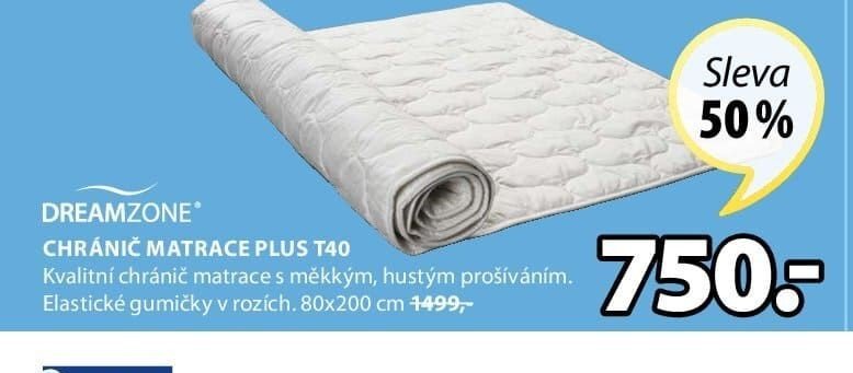 CHRÁNIČ MATRACE PLUS T40