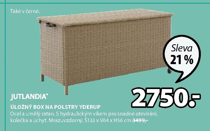 Úložný box na polstry YDERUP