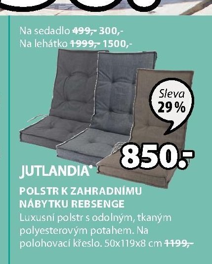 POLSTR K ZAHRADNÍMU NÁBYTKU REBSENGE