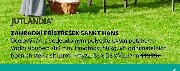 Zahradní přístřešek SANKT HANS