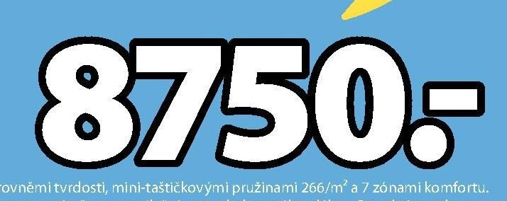 PRUŽINOVÁ MATRACE GOLD S95