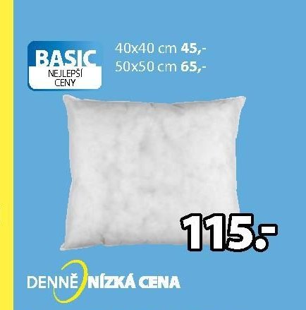 BASIC polštář