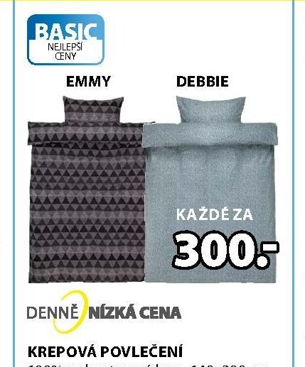 BASIC povlečení EMMY a DEBBIE