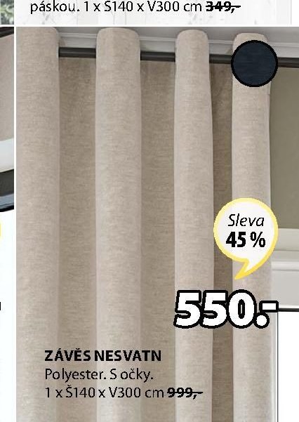 Závěs NESVATN