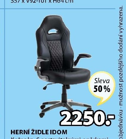 HERNÍ ŽIDLE IDOM