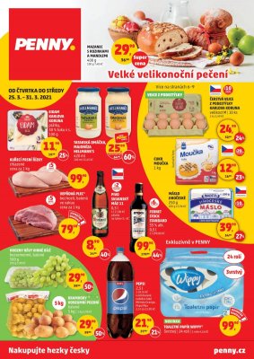 aktuální leták Penny Market 25.3.2021-31.3.2021