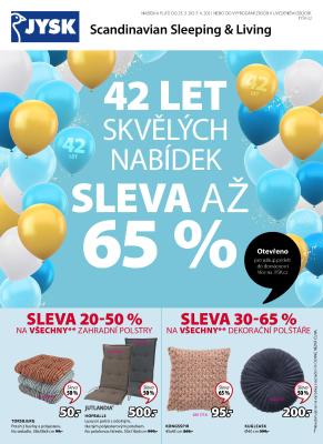 aktuální leták Jysk 25.3.2021-7.4.2021
