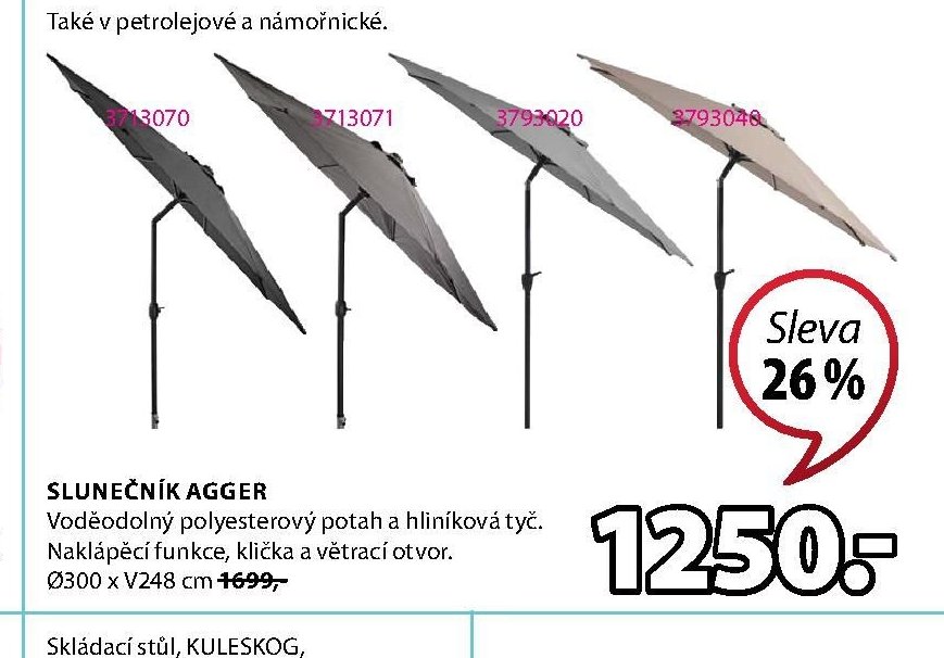 Slunečník AGGER