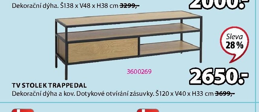 TV STOLEK TRAPPEDAL