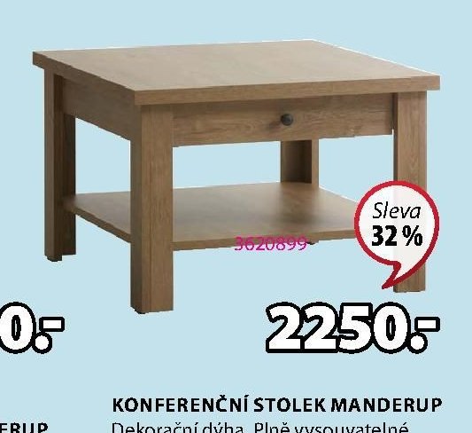 KONFERENČNÍ STOLEK MANDERUP