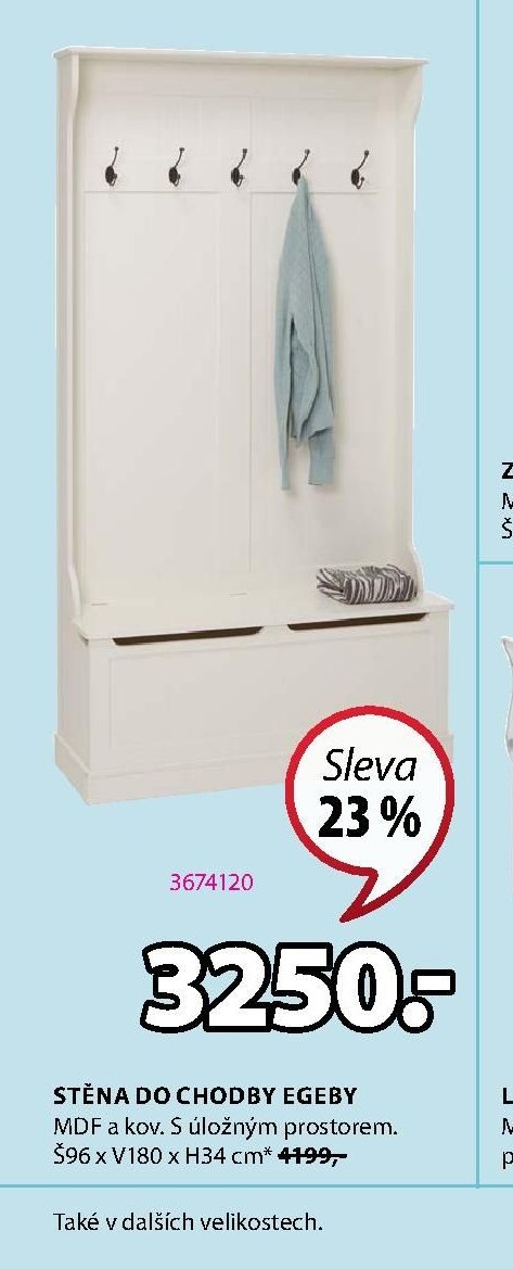 STĚNA DO CHODBY EGEBY