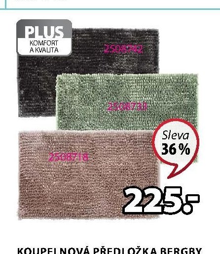 Koupelnová předložka Bergby