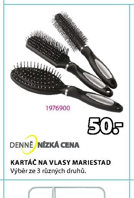 Kartáč na vlasy Mariestad