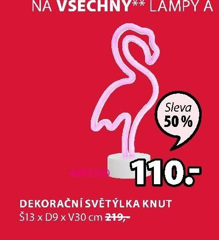 DEKORAČNÍ SVĚTÝLKA KNUT
