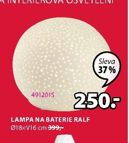 LAMPA NA BATERIE RALF