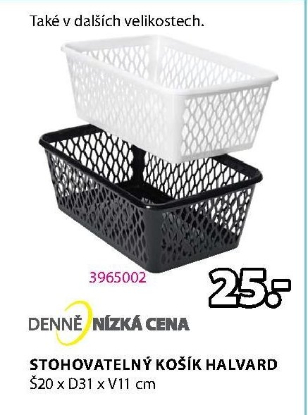 STOHOVATELNÝ KOŠÍK HALVARD