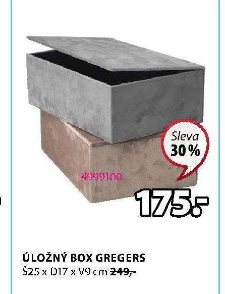 ÚLOŽNÝ BOX GREGERS