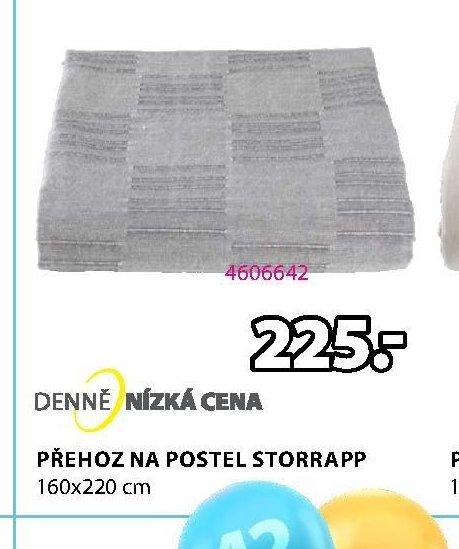 PŘEHOZ NA POSTEL STORRAPP 160x220 cm