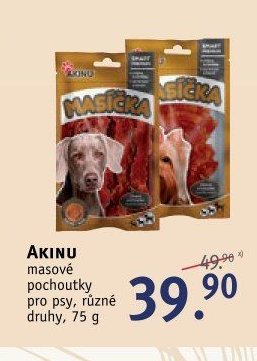 AKINU masové pochoutky pro psy