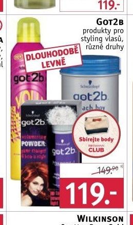 Got2b produkty pro styling