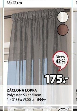 ZÁCLONA LOPPA