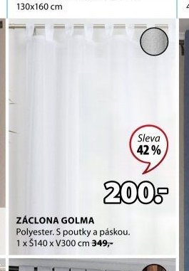ZÁCLONA GOLMA
