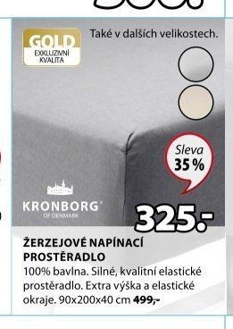 ŽERZEJOVÉ NAPÍNACÍ PROSTĚRADLO