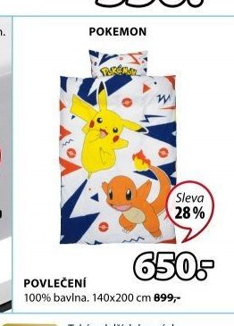 POVLEČENÍ POKEMON